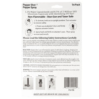 Thumbnail for Pepper Shot 1.2% MC Tri-Pack Pepper Spray