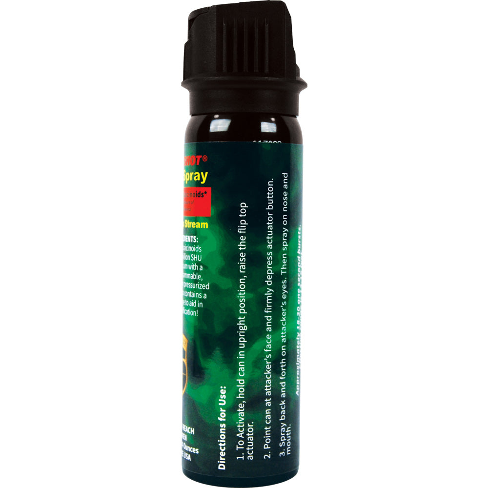 Pepper Shot 1.2% MC Pepper Spray