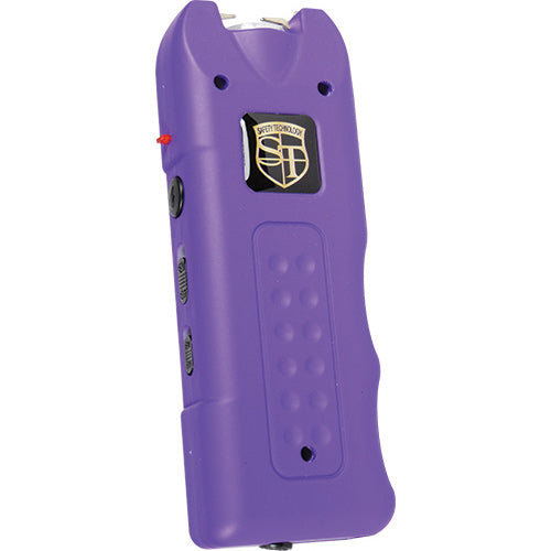 80,000,000 Volt Multiguard Stun Gun Alarm And Flashlight With Built In Charger