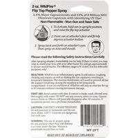 Thumbnail for Wildfire 1.4% MC 2 Oz Pepper Spray Flip Top
