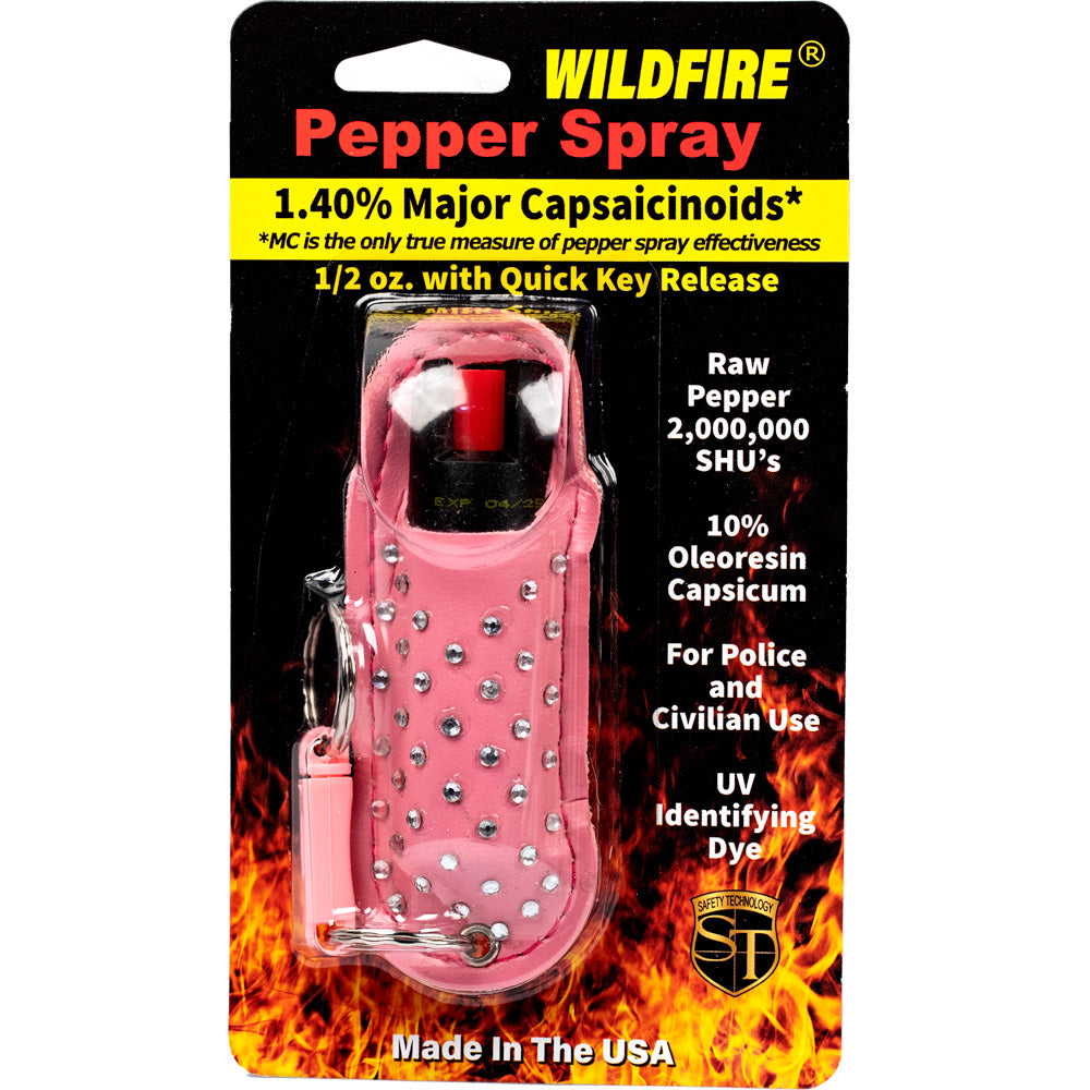 Wildfire 1.4% MC 1/2 Oz Halo Rhinestone Holster