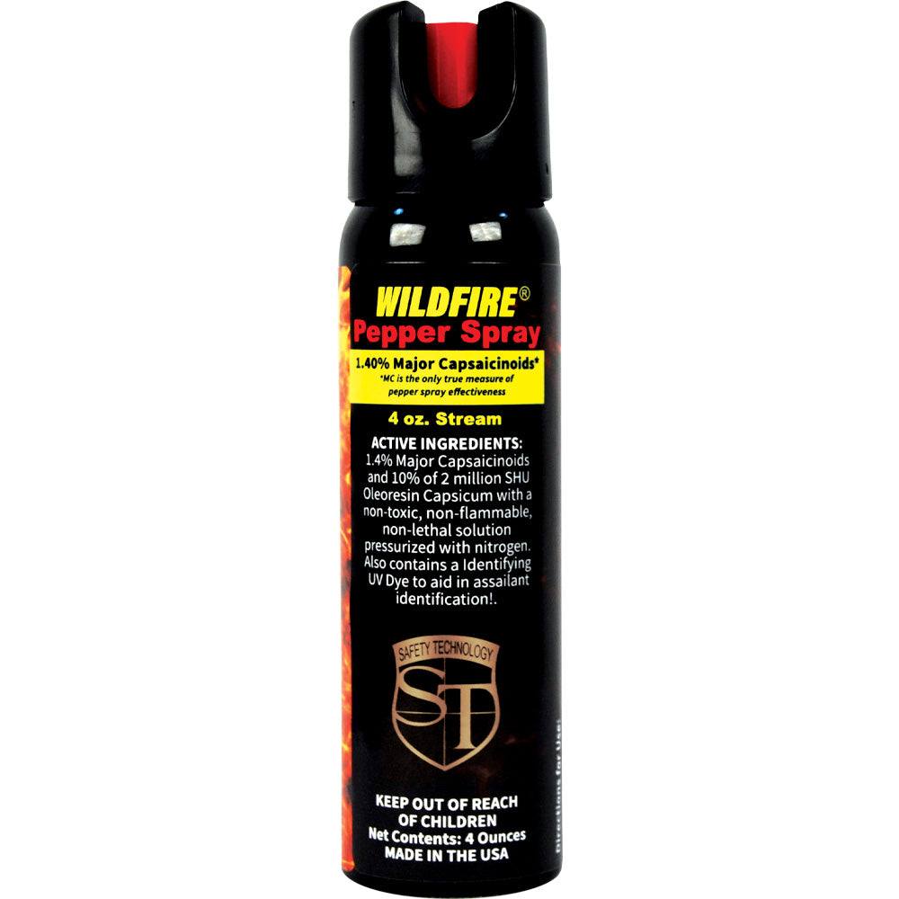 Wildfire 1.4% MC 4Oz Pepper Spray Stream