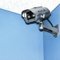 Thumbnail for Solar Powered Dummy Camera with Motion Activated Flashing LED