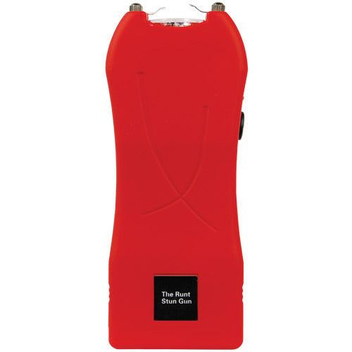 Rechargeable Runt 80,000,000 Volt Stun Gun With Flashlight And Wrist Strap Disable Pin
