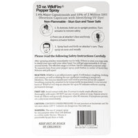 Thumbnail for Wildfire 1.4% MC 1/2 Oz Pepper Spray Fashion Leatherette Holster And Quick Release Keychain Cheetah