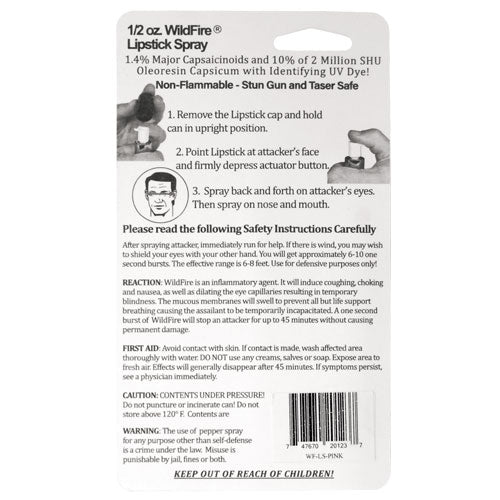 Wildfire 1.4% MC Lipstick Pepper Spray