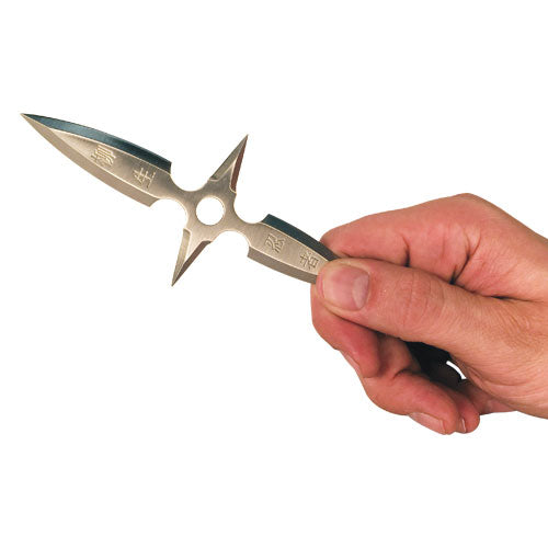 4" Stainless Steel Single Piece Throwing Star
