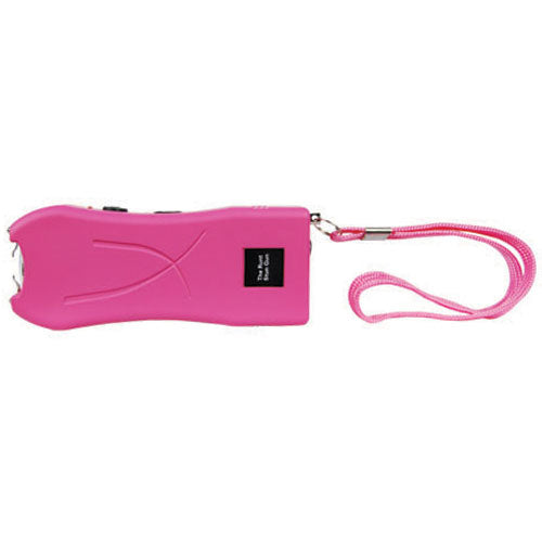 Rechargeable Runt 80,000,000 Volt Stun Gun With Flashlight And Wrist Strap Disable Pin