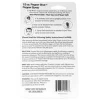 Thumbnail for Pepper Shot 1.2% MC 1/2 Oz Halo Holster