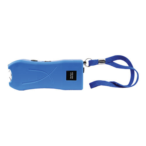 Rechargeable Runt 80,000,000 Volt Stun Gun With Flashlight And Wrist Strap Disable Pin