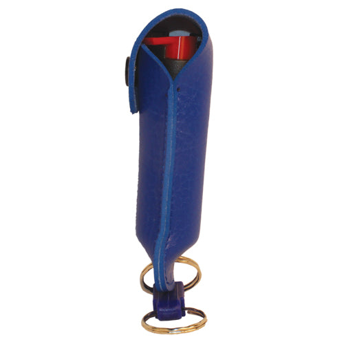 Pepper Shot 1.2% MC 1/2 Oz Pepper Spray Leatherette Holster And Quick Release Keychain