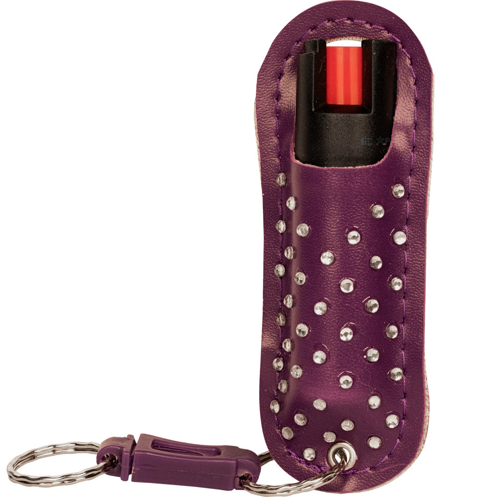 Pepper Shot 1.2% MC 1/2 Oz Halo Rhinestone Holster