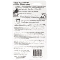 Thumbnail for Pepper Shot 1.2% MC 1/2 Oz Lipstick Pepper Spray