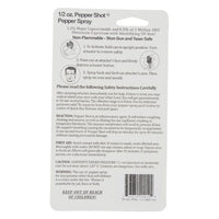 Thumbnail for Pepper Shot 1.2% MC 1/2 Oz Pepper Spray Hard Case Belt Clip And Quick Release Keychain