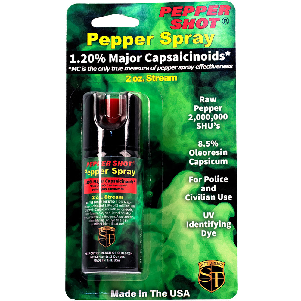 Pepper Shot 1.2% MC Pepper Spray