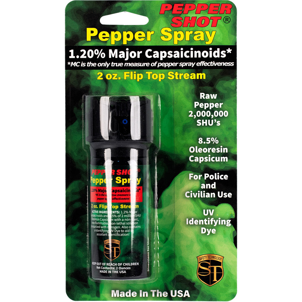 Pepper Shot 1.2% MC Pepper Spray