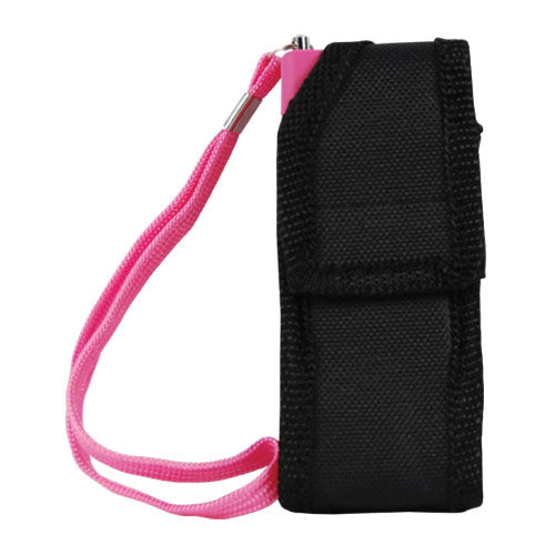 Rechargeable Runt 80,000,000 Volt Stun Gun With Flashlight And Wrist Strap Disable Pin