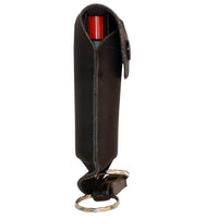 Thumbnail for Pepper Shot 1.2% MC 1/2 Oz Pepper Spray Leatherette Holster And Quick Release Keychain