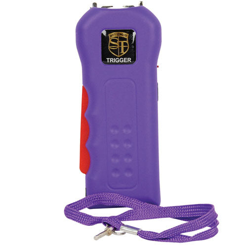 Trigger 75,000,000 Stun Gun Flashlight With Disable Pin.