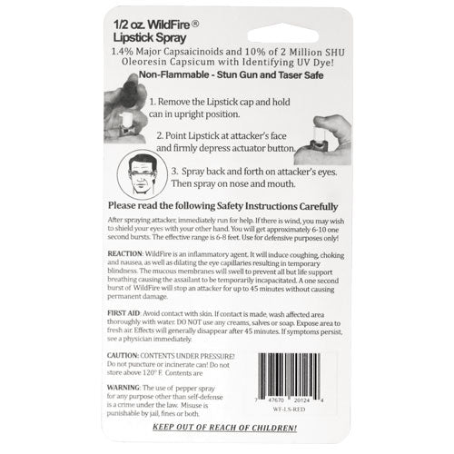 Wildfire 1.4% MC Lipstick Pepper Spray