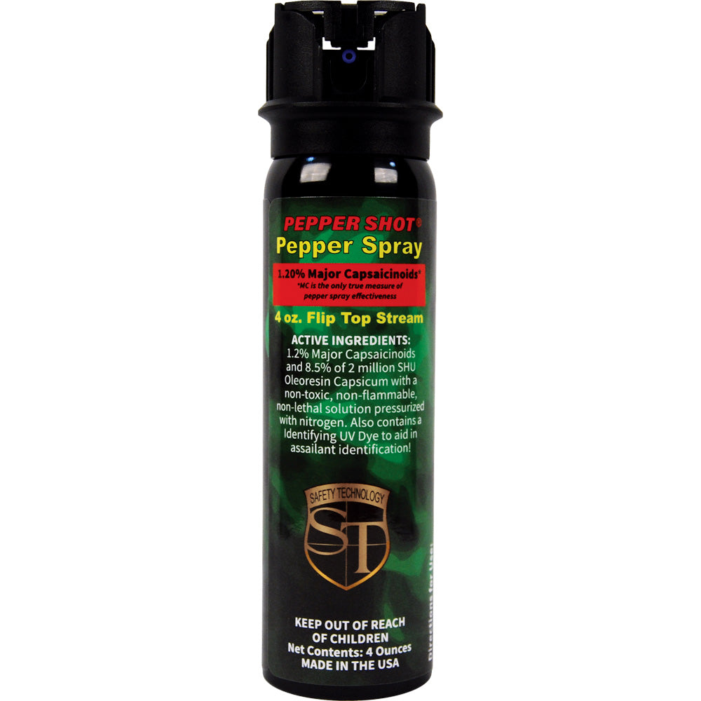 Pepper Shot 1.2% MC Pepper Spray