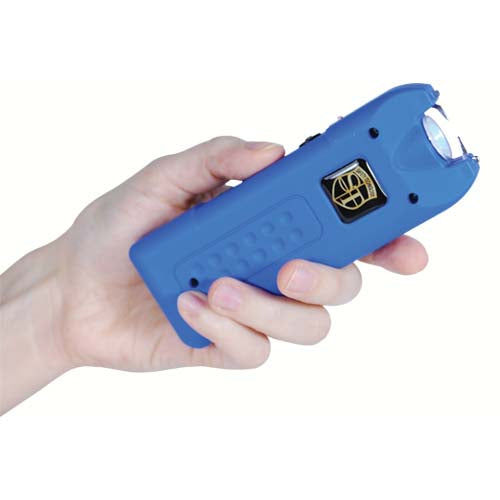 80,000,000 Volt Multiguard Stun Gun Alarm And Flashlight With Built In Charger