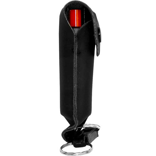 Wildfire 1.4% MC 1/2 Oz Pepper Spray Leatherette Holster And Quick Release Keychain