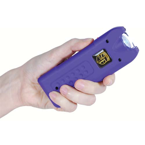 80,000,000 Volt Multiguard Stun Gun Alarm And Flashlight With Built In Charger