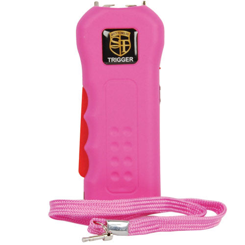 Trigger 75,000,000 Stun Gun Flashlight With Disable Pin.