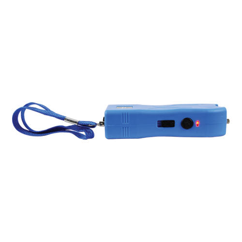 Rechargeable Runt 80,000,000 Volt Stun Gun With Flashlight And Wrist Strap Disable Pin