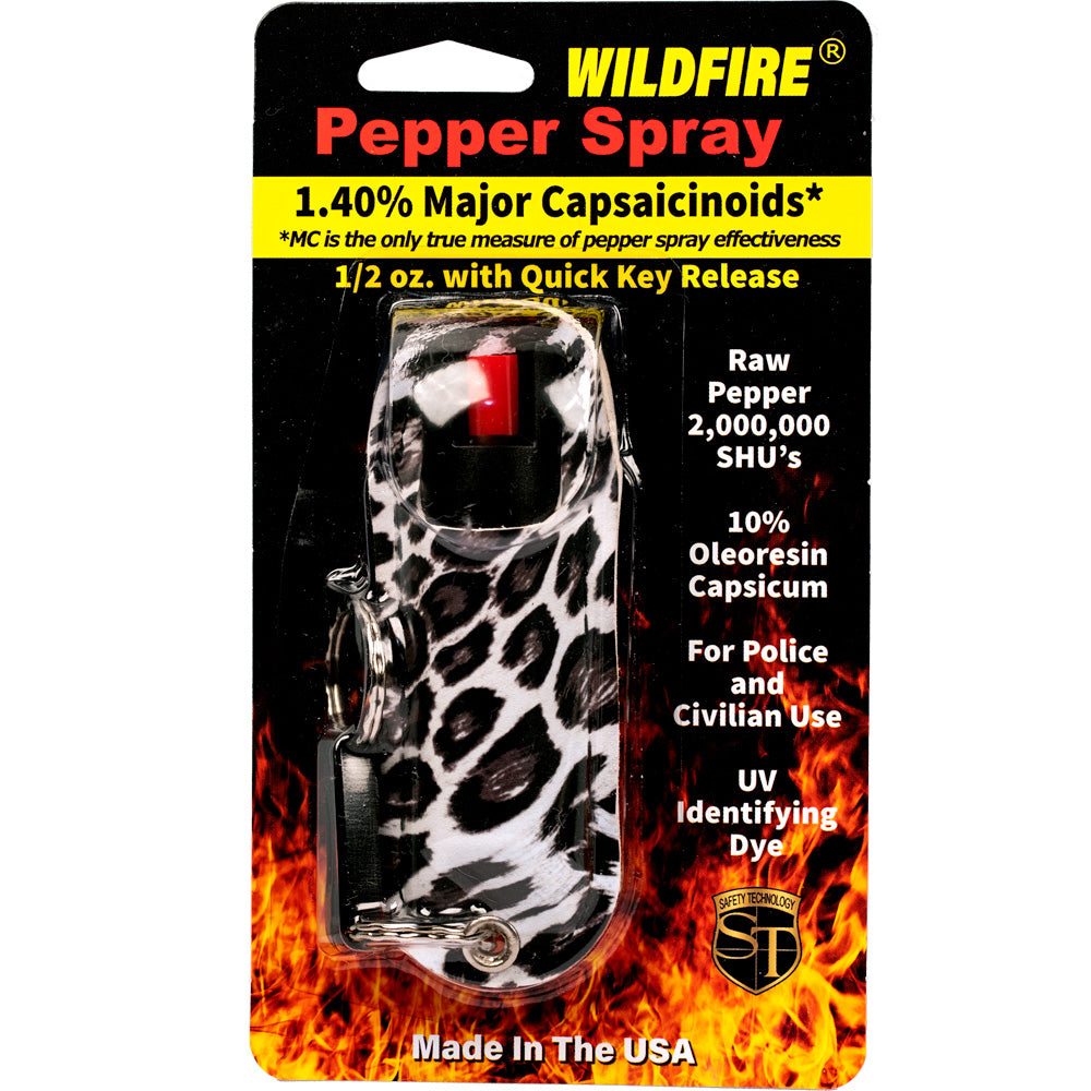 Wildfire 1.4% MC 1/2 Oz Halo Holster Leopard