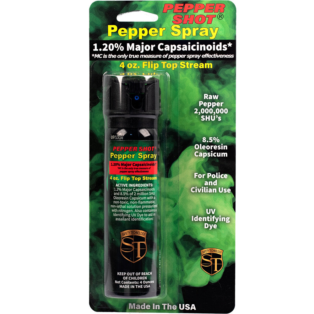 Pepper Shot 1.2% MC Pepper Spray