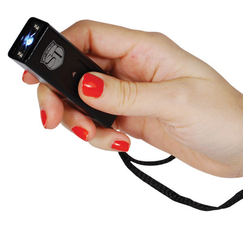 Slider 40 Million Volt Stun Gun Flashlight 4.9 Milliamps