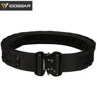 Thumbnail for Two-in-One Tactical 2 Inch MOLLE Combat Belt With Quick Release Buckle