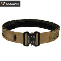 Thumbnail for Two-in-One Tactical 2 Inch MOLLE Combat Belt With Quick Release Buckle