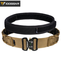 Thumbnail for Two-in-One Tactical 2 Inch MOLLE Combat Belt With Quick Release Buckle