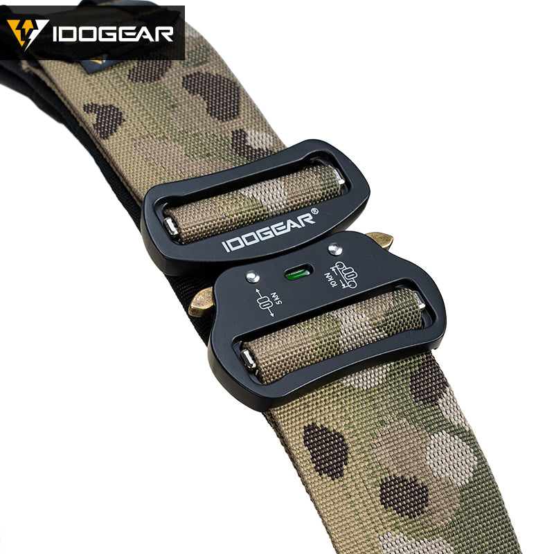 Two-in-One Tactical 2 Inch MOLLE Combat Belt With Quick Release Buckle
