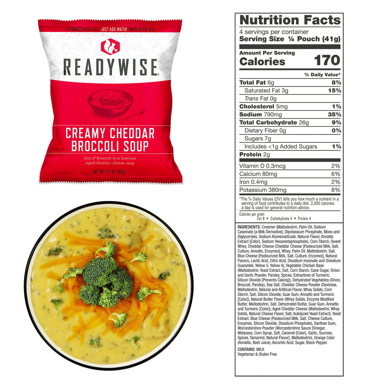 48 Serving Emergency Soup Grab and Go Bucket (Available in March)