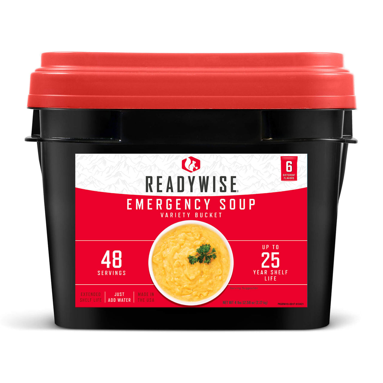 48 Serving Emergency Soup Grab and Go Bucket (Available in March)