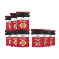 Thumbnail for 1080 Serving Package - 186 lbs - Includes: 6 - 120 Serving Entrée Buckets and 3 - 120 Serving Breakfast Buckets