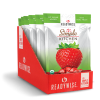 Thumbnail for 6 CT Case Simple Kitchen Organic FD Strawberries