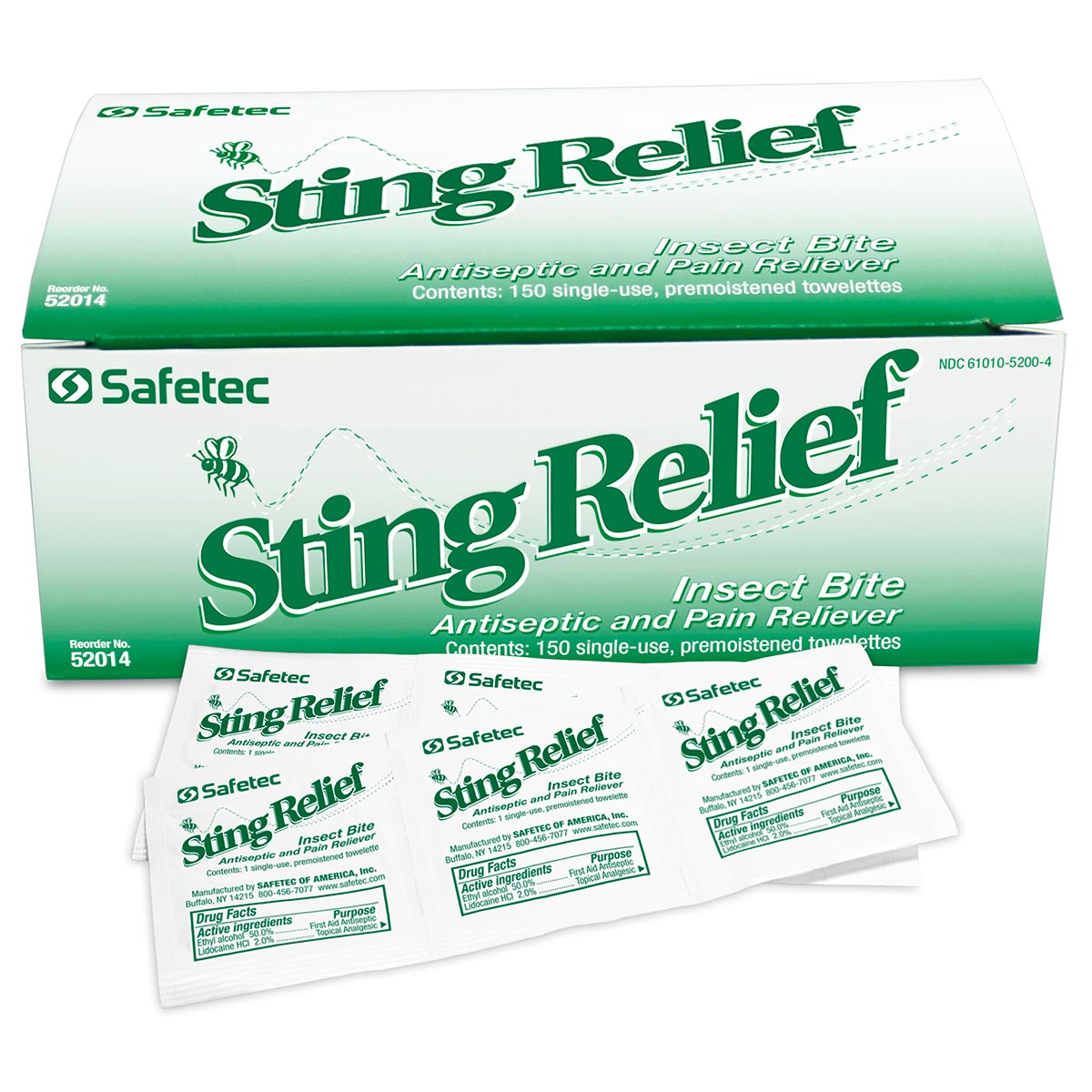 150 Sting Relief Prep Pads