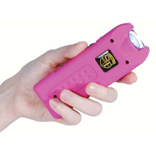 80,000,000 Volt Multiguard Stun Gun Alarm And Flashlight With Built In Charger