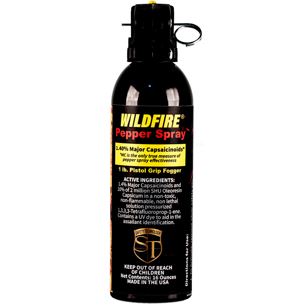 Wildfire 1.4% MC 1Lb Pepper Spray Pistol Grip Fogger