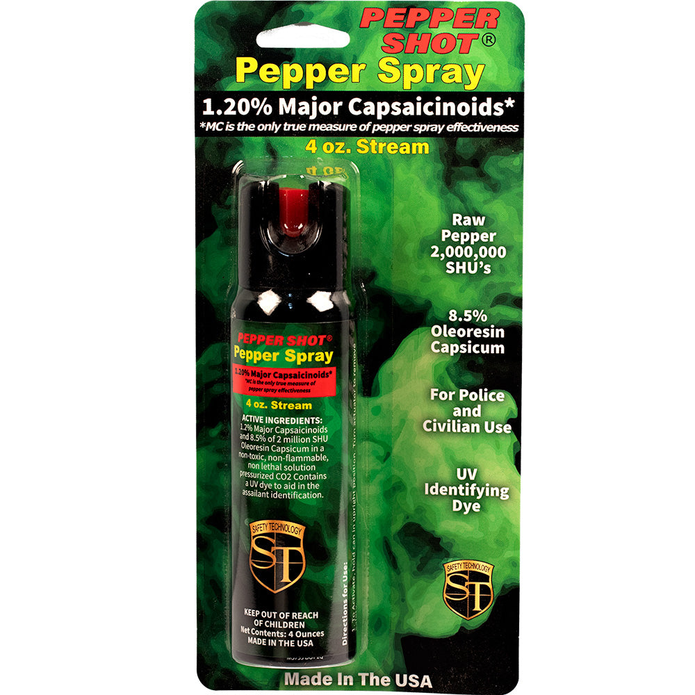 Pepper Shot 1.2% MC Pepper Spray
