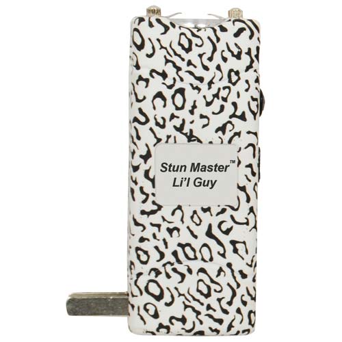 Stun Master Lil Guy 60,000,000 Volts Animal Print Stun Gun W/Flashlight And Nylon Holster