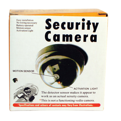 DUMMY DOME CAMERA WITH LED