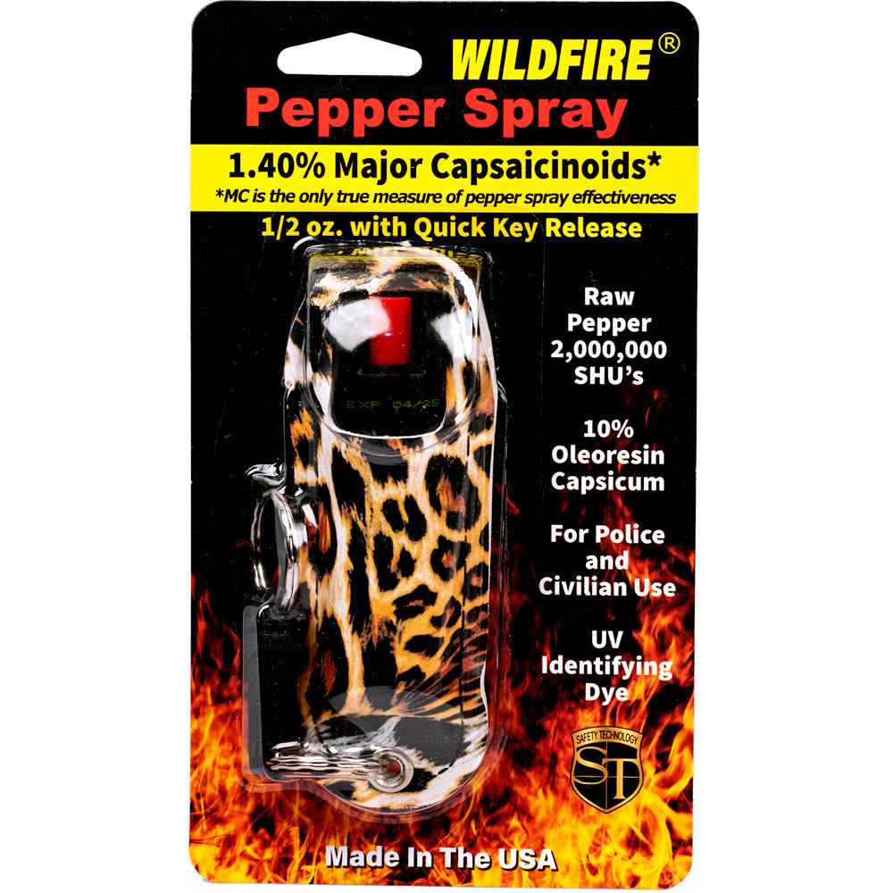 Wildfire 1.4% MC 1/2 Oz Halo Holster Leopard
