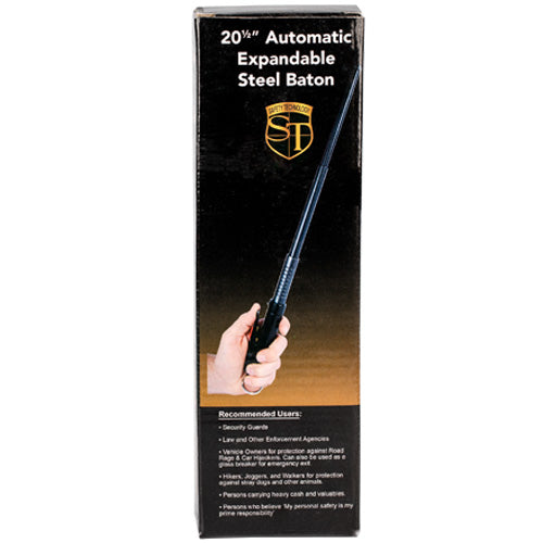 Prepare Yourself For The Automatic Expandable Steel Baton!