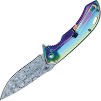 Thumbnail for Assisted Open Folding Pocket Knife With American Flag Design